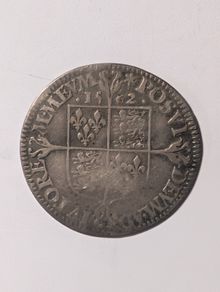Elisabeth 1 Milled 6D.1562.