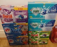 Dishwasher washer & laundry tablets & more
