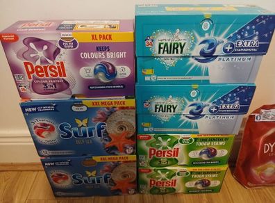 Dishwasher washer & laundry tablets & more