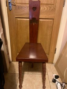 Victorian Irish spinning chair
