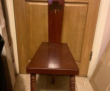 Victorian Irish spinning chair