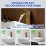 Antique Brass Waterfall Tall Basin Mixer Tap, Single Handle High Rise Bathroom Sink Mixer Tap, Square Monobloc Bathroom Faucet, 304 Stainless Steel Image 4