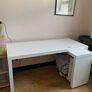 IKEA Malm desk with pull out section Image 2