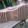 Mens brown genuine leather Swiss made high boots Image 4