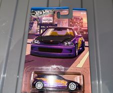 Hot Wheels Honda Civic tear under J hook