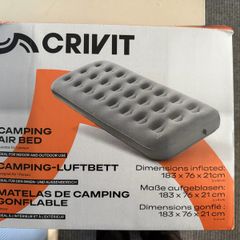 camping air bed