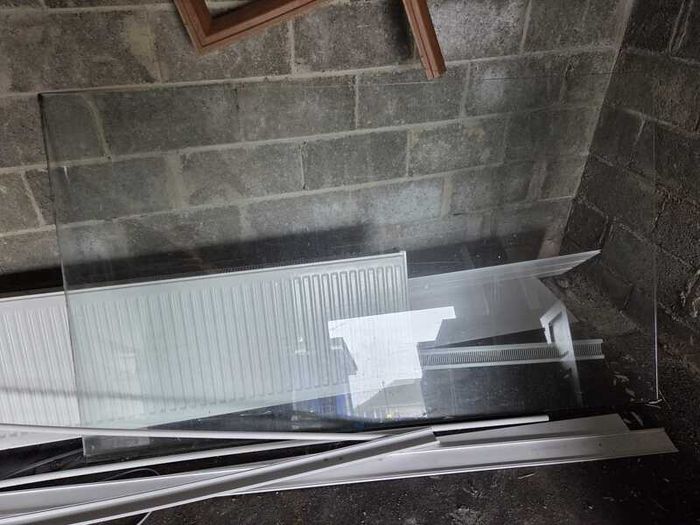 Shower glass