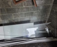 Shower glass