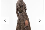 BNWT Nissa Printed Midi Dress