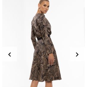 BNWT Nissa Printed Midi Dress