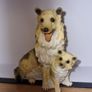 Sheltie Collie Dog Family Figurine Image 2