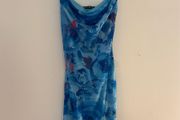Blue midi dress SHEIN