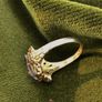 Gold Ring Kunzite Image 3