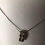 Sterling silver necklace and pendant Image 2