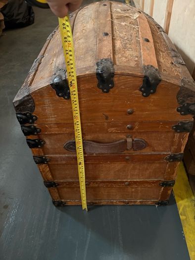 Vintage Wooden Chest