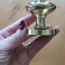 Brass door knobs Image 2