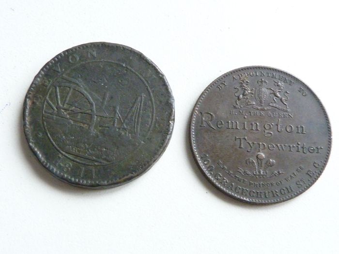 Four Irish coins