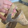 Dune gold sandals Image 6