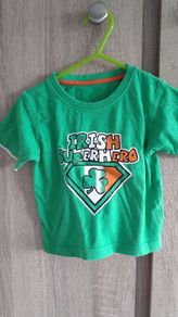 Irish superhero 12/18 months t shirt never worn