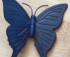 Vintage KD Denmark Butterfly brooch