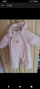 baby pram suit aged 12-18 mts