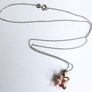 Vintage Paul Kennedy 925 Sterling Silver  Pendant Necklaces length 18" - 4,4g Image 6