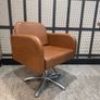 Luca Rossini Adjustable Brown Opera Salon Chair Image 3