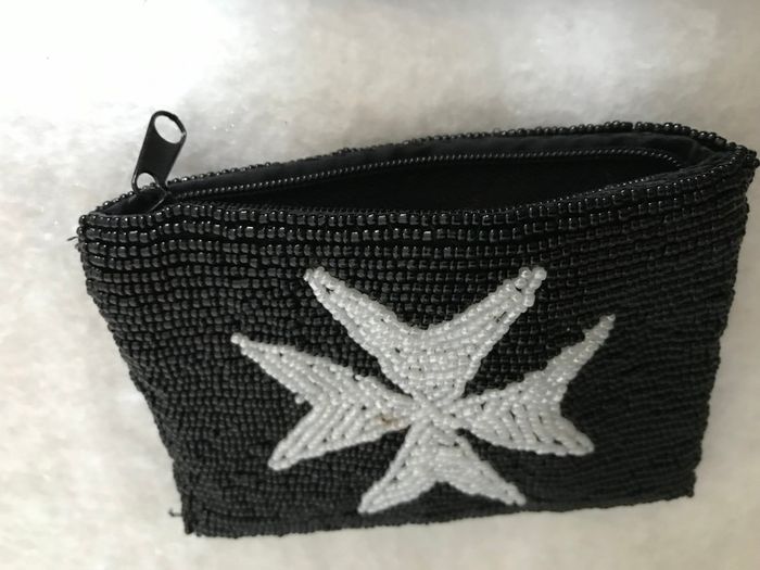 Black Skull Bag and Beaded purse