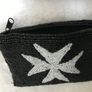 Black Skull Bag and Beaded purse Image 5