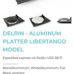 Tango Spinner/ Rega Upgrades