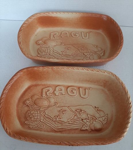 New ceramic dish vintage RAGU