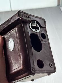 Rolleiflex leather case for parts repair