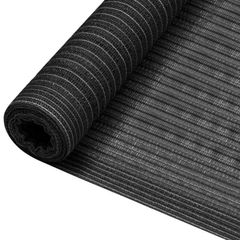 vidaXL Privacy Net Anthracite 3.6x50 m HDPE 195 g/sq.m