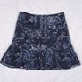Karen Millen Navy Blue & White Toile De Jouy Floral Pleated Mini Skirt 12UK/40EU Image 8