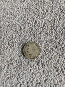 Napoleon III 1866 1 Franc