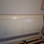 White Sleigh bed frame king size Image 2