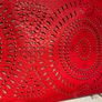 R Stunning Vibrant Red 3-in-1 Clutch Wristlet & Crossbody Bag Image 3