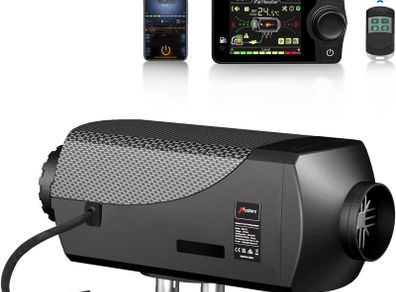 8kw 12v Diesel Heater, LCD, Remote.