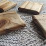 Wooden handmade coasters Image 3