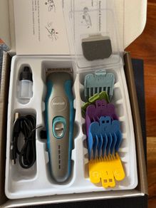 dog trimmer set and furminator