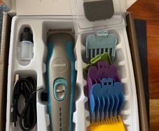 dog trimmer set and furminator
