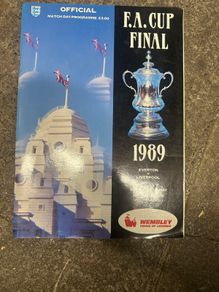 1989 Fa Cup Final Programme