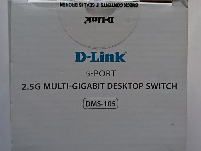 D-Link 5-Port 2.5G Multi Gigabit Unmanaged Gaming Network Switch (metal housing)