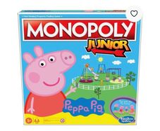 Monopoly Junior Peppa Pig Age 5+ EUC