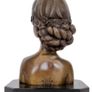 Miguel Lopez (1955) Bust Of A Lady - Bronze, Marble (Signed) Image 5