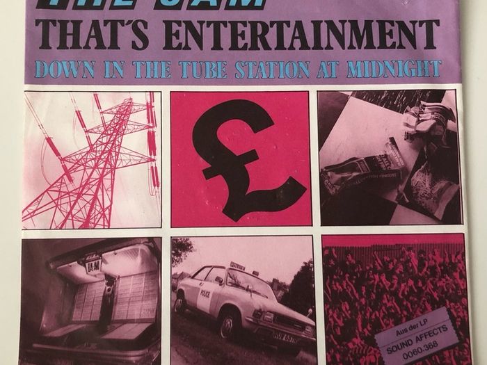 The Jam - That's Entertainment (1980) 7" Germany