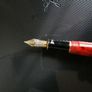 Parker Duofold Fountainpen with F stub nib. Image 5