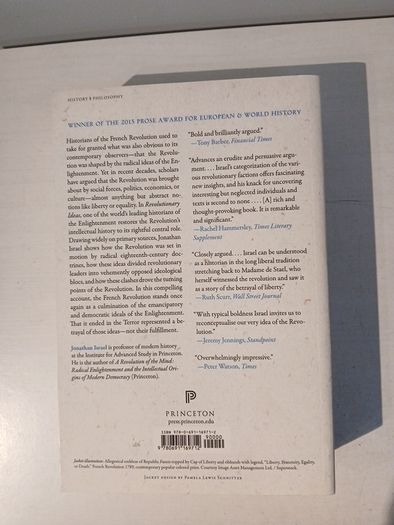 Revolutionary Ideas - An Intellectual History of the French Revolution from The Rights of Man to Robespierre by Jonathan Israel