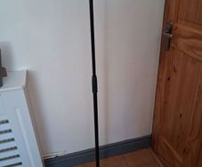 Mic Stand , height adjustable round base straight stand.