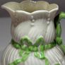 Antique Belleek Fermanagh Ireland Miniature Cream Jug.  2nd Mark (1891 to 1926) Image 9